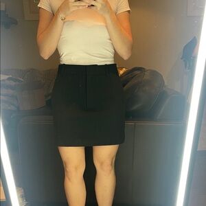 Babaton Black Mini Skirt